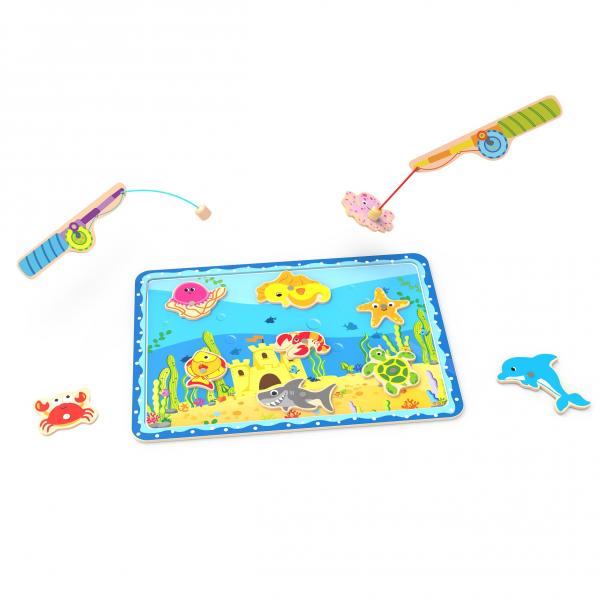 Wooden Fishing Game