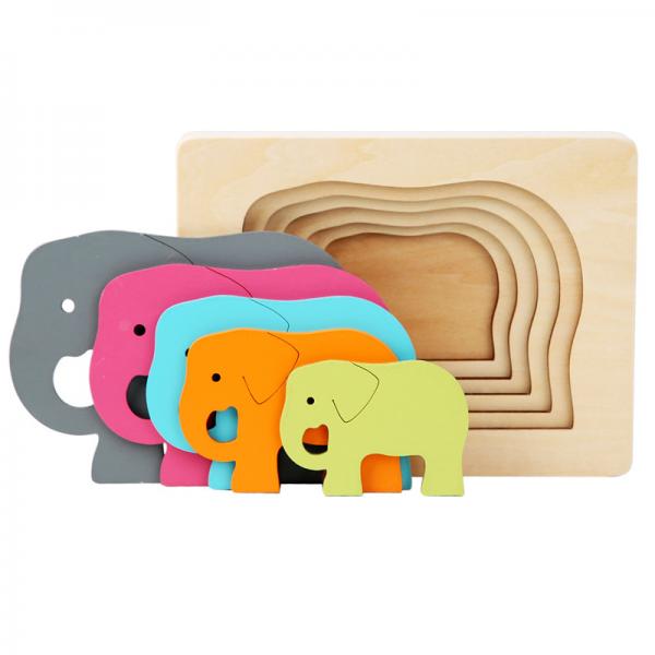 Multi-Layered Elephant Puzzle