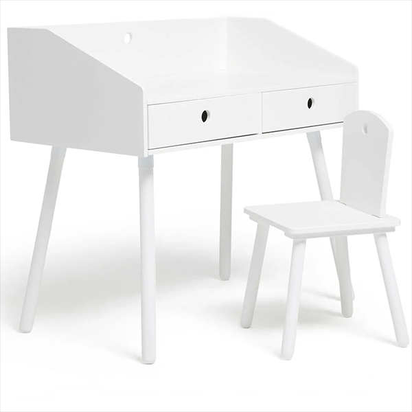 Table & Chair With Drawer 