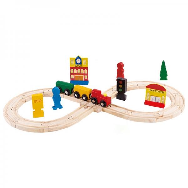 30pcs train set