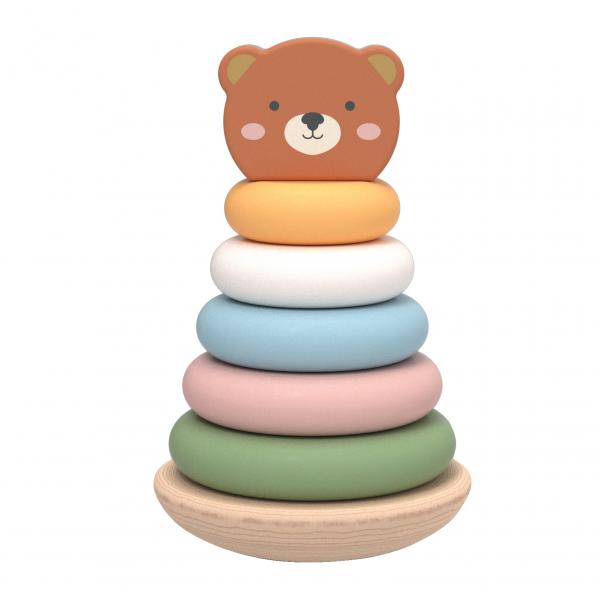 Wooden Bear Stacker