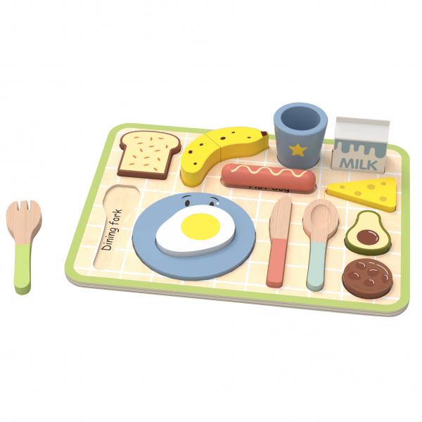 3D Breakfast Puzzle