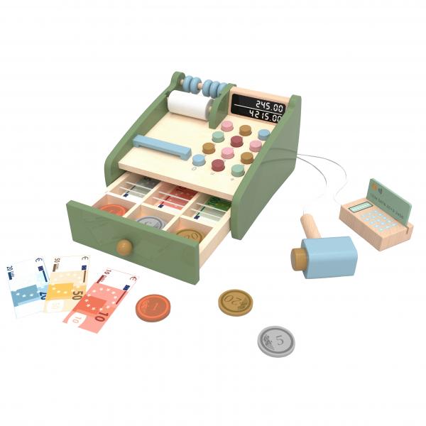 Wooden Cash Register