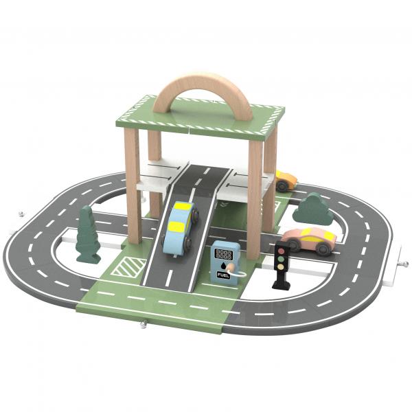 Wooden Fold Parking Lot